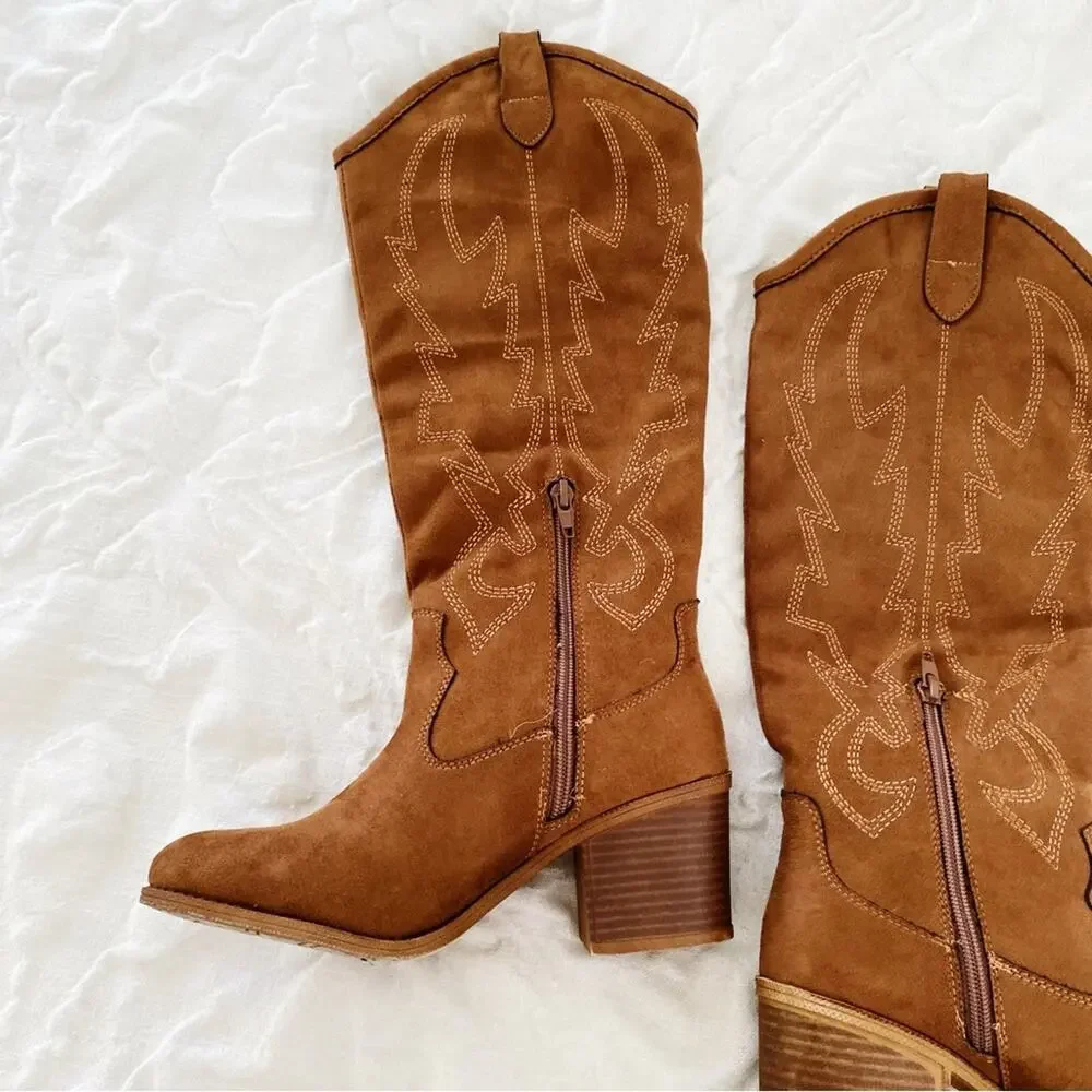 Chinese Laundry Upwind Western Bootie Size 6 New